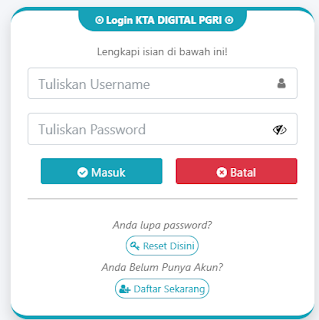 Register PGRI Kota Batam - Persatuan Guru Republik Indonesia Cabang Kota Batam